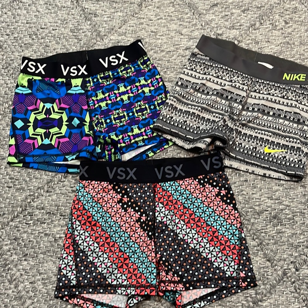 VSX and Nike biker shorts